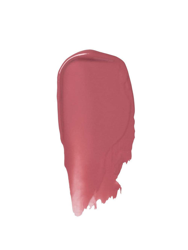Mauve-pink pigment swatch with a smooth, creamy texture.