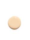 A single droplet of ILIA Super Serum Skin Tint SPF 40, showcasing its smooth and creamy texture in a neutral tone.