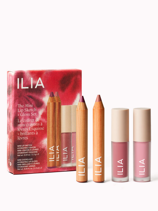 The Mini Lip Sketch + Gloss Set