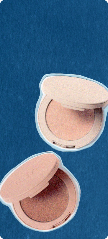 ILIA Sunshift Bronzer + Lightshift Highlighter to promote their free choice of gift on orders $100+.