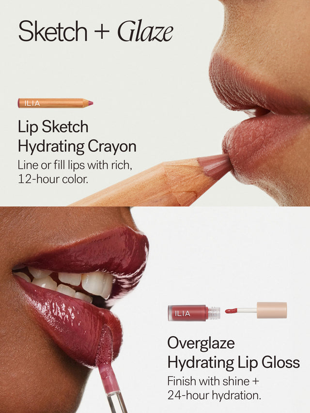 The Mini Lip Sketch + Gloss Set